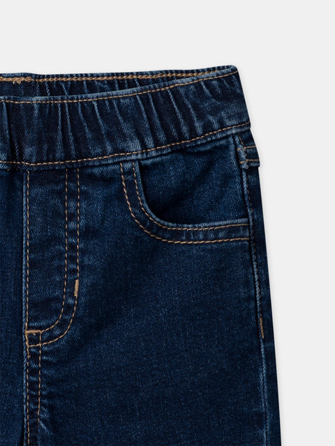 Dark Blue Denim Jeans