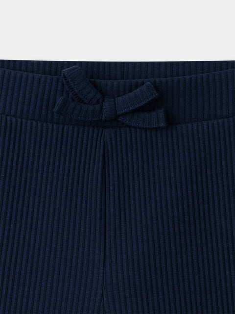 2 Pack Navy & Pink Organic Cotton Leggings