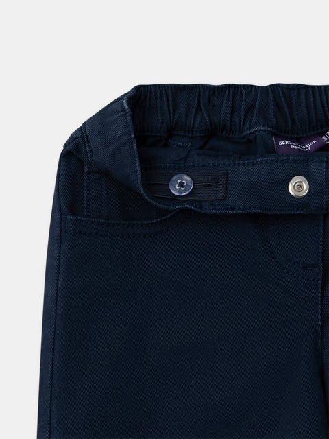 Dark Navy Wide Leg Denims