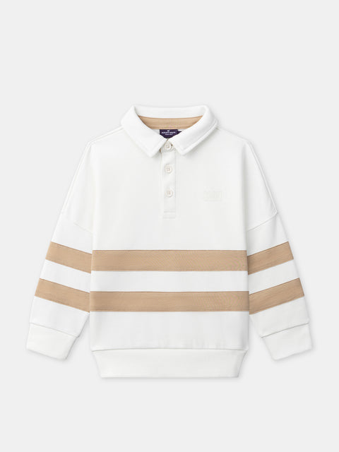 Cream Organic Cotton Sweatshirt