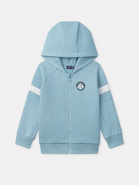 Blue Organic Cotton Sweatshirt