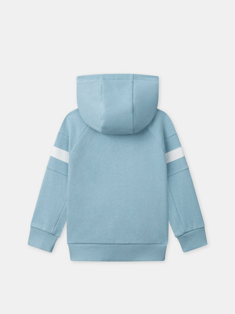 Blue Organic Cotton Sweatshirt