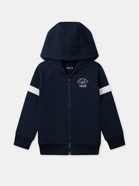 Navy Organic Cotton Sweatshirt