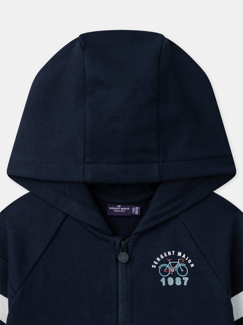 Navy Organic Cotton Sweatshirt