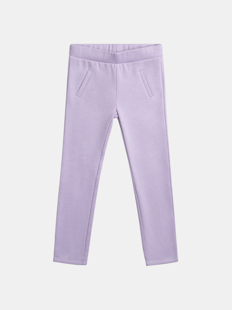 Lilac Fleece Joggers