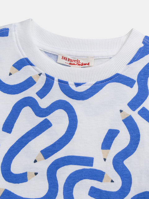 Graphic Print Cotton T-shirt