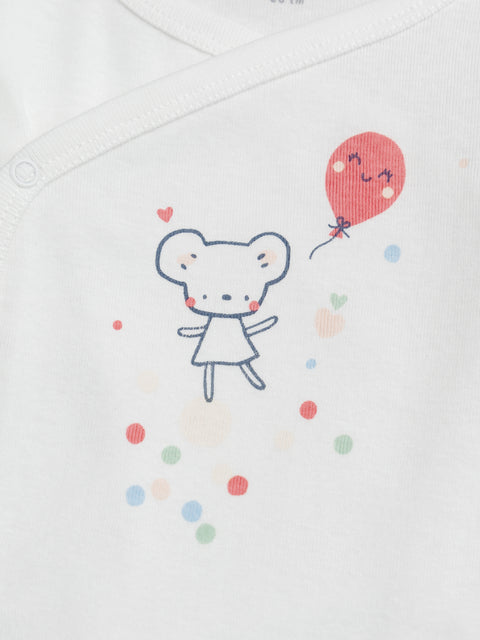 2 Pack Newborn Cotton Bodysuits