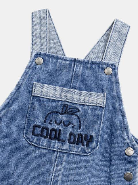 Blue Denim Dungarees