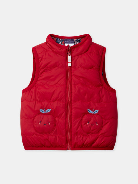 Reversible Red Gilet
