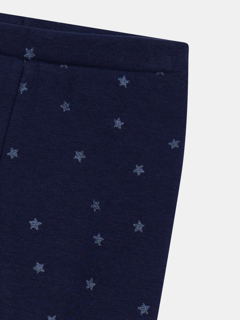 Navy Polar Fleece Lined Legging