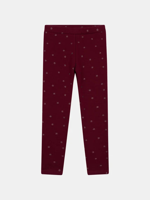 Prune Polar Fleece Lined Leggings
