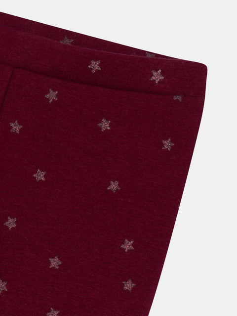 Prune Polar Fleece Lined Leggings
