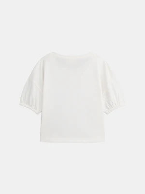 Off White Unicorn Print Cotton T-shirt