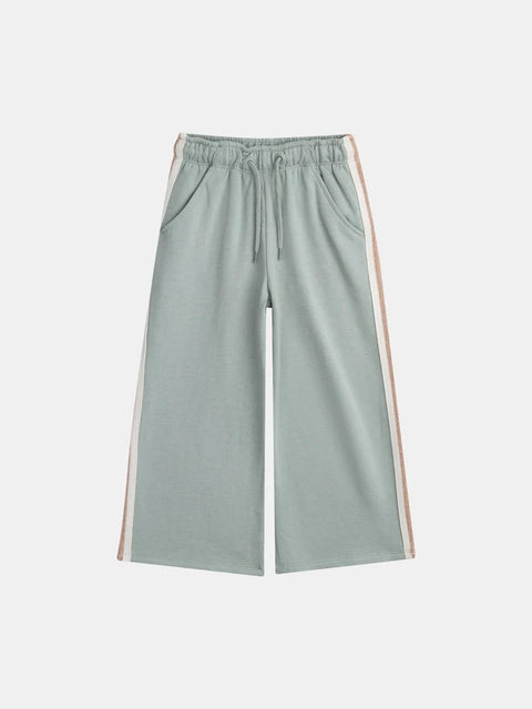 Sage Green Cotton Fleece Joggers
