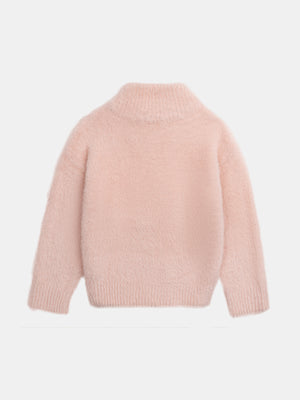 Pink Apple Pattern Jumper