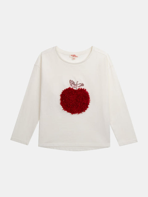 3D Apple Design Cotton T-shirt