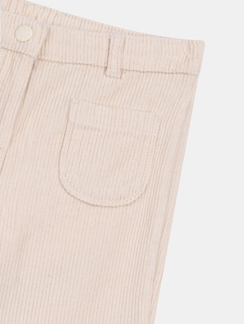 Peach Corduroy Trousers