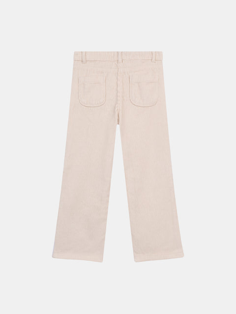 Peach Corduroy Trousers