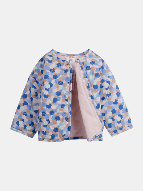 Reversible Pink Quilted Cotton Chambray Jacket