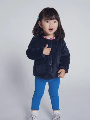 Reversible Navy Cardigan