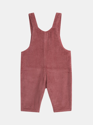 Lined Pink Corduroy Dungarees