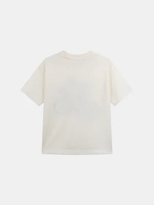 Off White Bicycle Print Cotton T-shirt