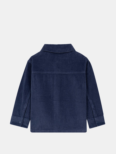 Blue Corduroy Shirt