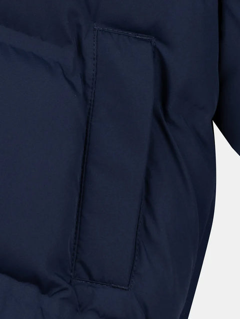 Navy Hooded Micropolar Lined Coat