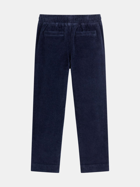 Navy Corduroy Trousers