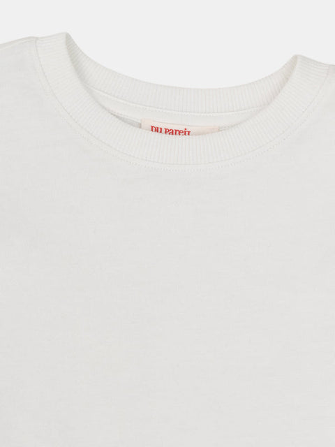 Basic White Long Sleeved Cotton T-shirt