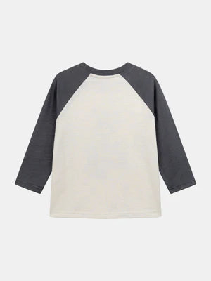 Off White Dinosaur Print Cotton T-shirt