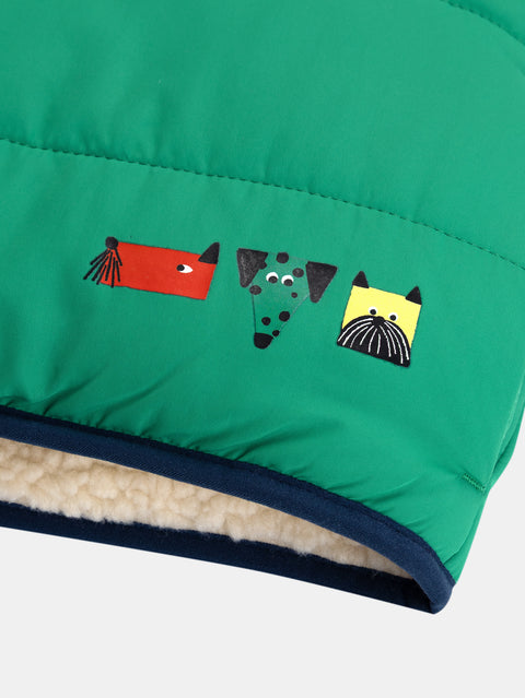 Reversible Green Gilet