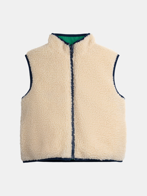 Reversible Green Gilet