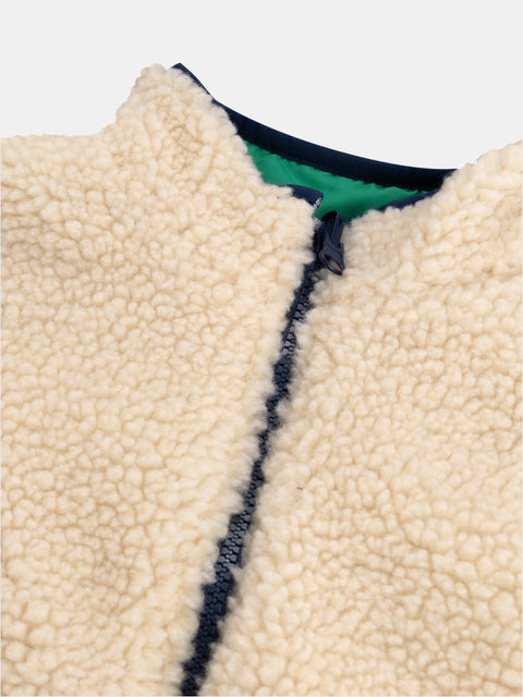 Reversible Green Gilet