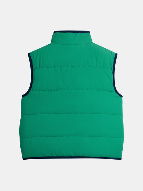 Reversible Green Gilet