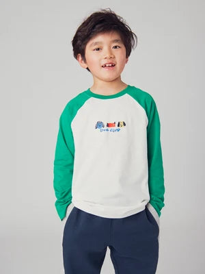 Embroidered Off White Cotton T-shirt