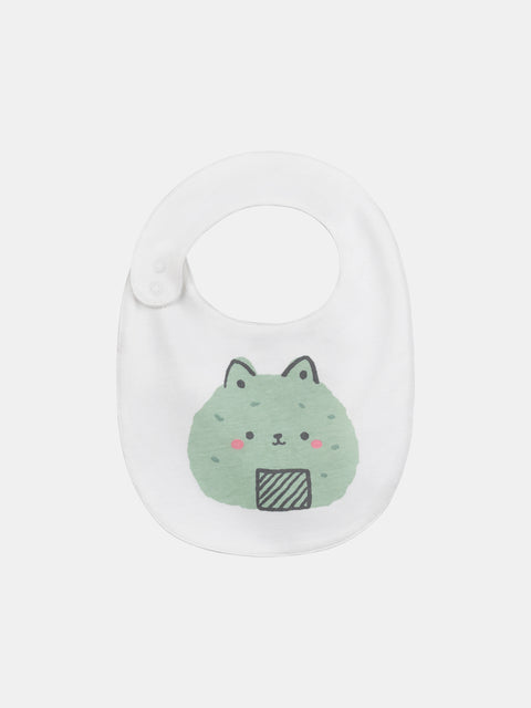 3 Pack Printed Cotton Bibs