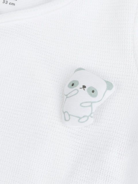Newborn White Tubic Cotton Outfit