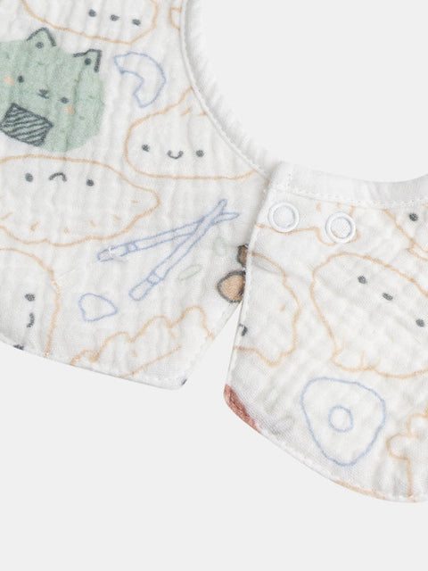 2 Pack Cotton Bibs