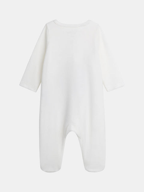 Newborn Velour Sleepsuit