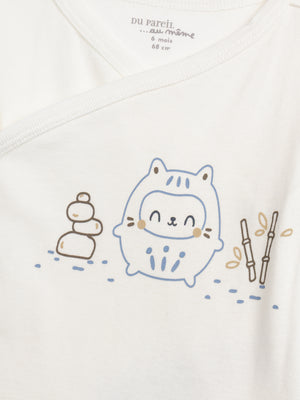 2 Pack Newborn Cotton Bodysuits