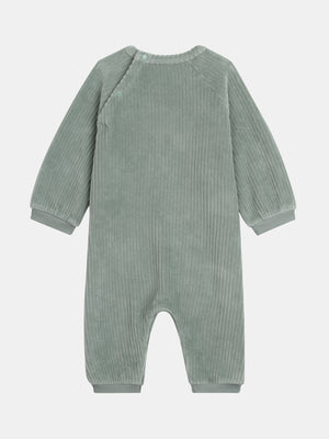Sage Green Velour All In One