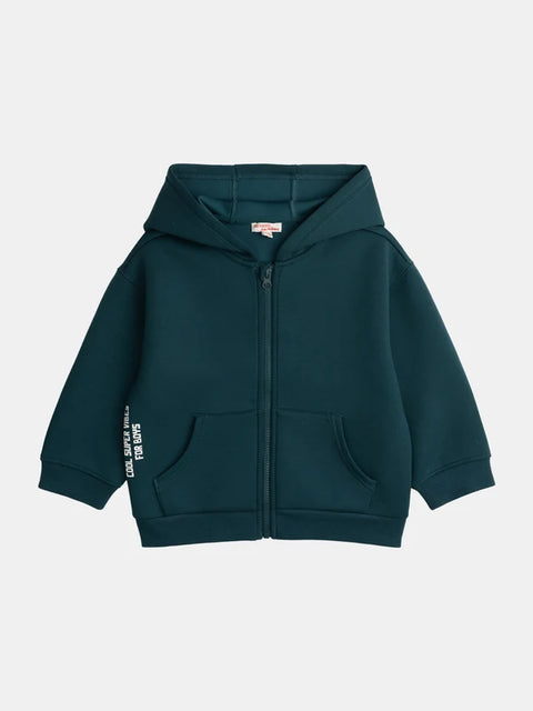 Green Neoprene Hoodie