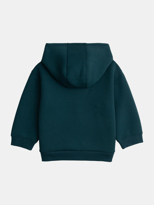 Green Neoprene Hoodie