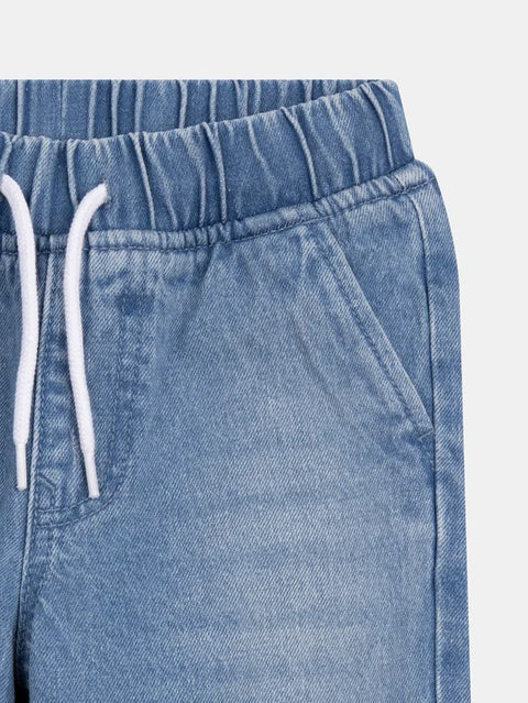 Micropolar Lined Blue Denim Jeans