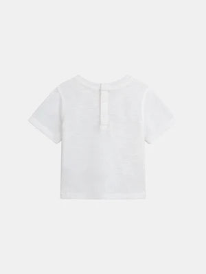 Rabbit Print Cotton T-shirt