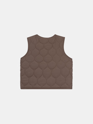 Reversible Chocolate Brown Gilet
