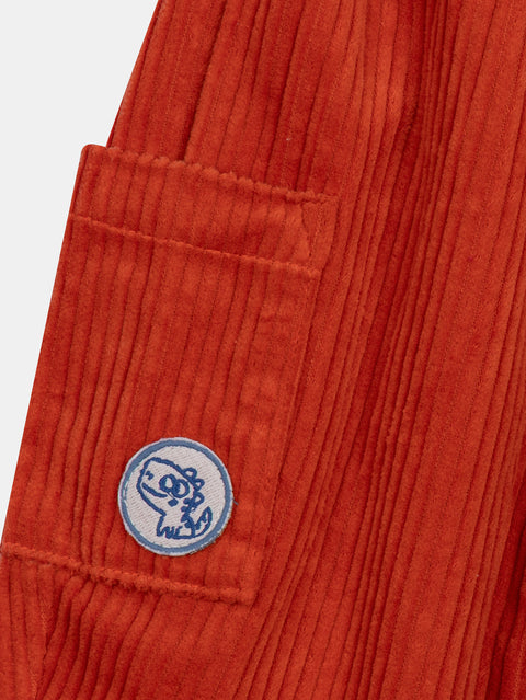 Rust Corduroy Trousers