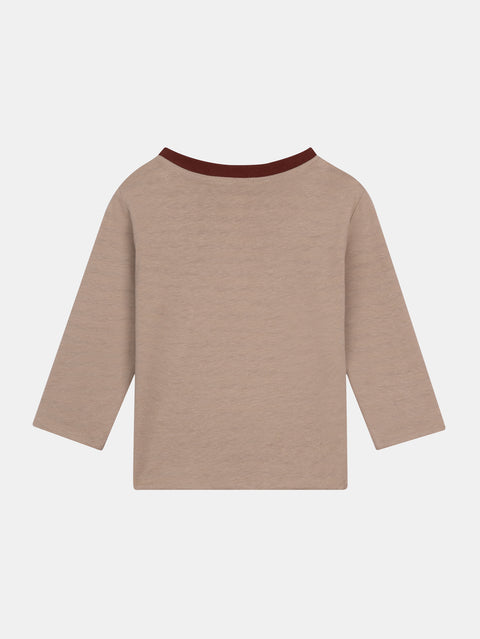 Reversible Striped Cotton T-shirt