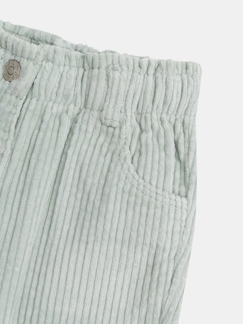 Sage Green Velour Trousers